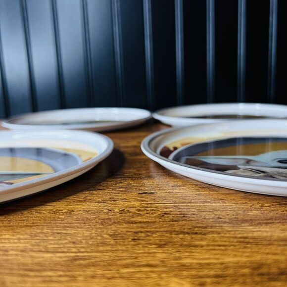 4 Star Wars  8” The Mandalorian The Child Plastic Plate Baby Yoda Zak! Designs - Picture 7 of 9